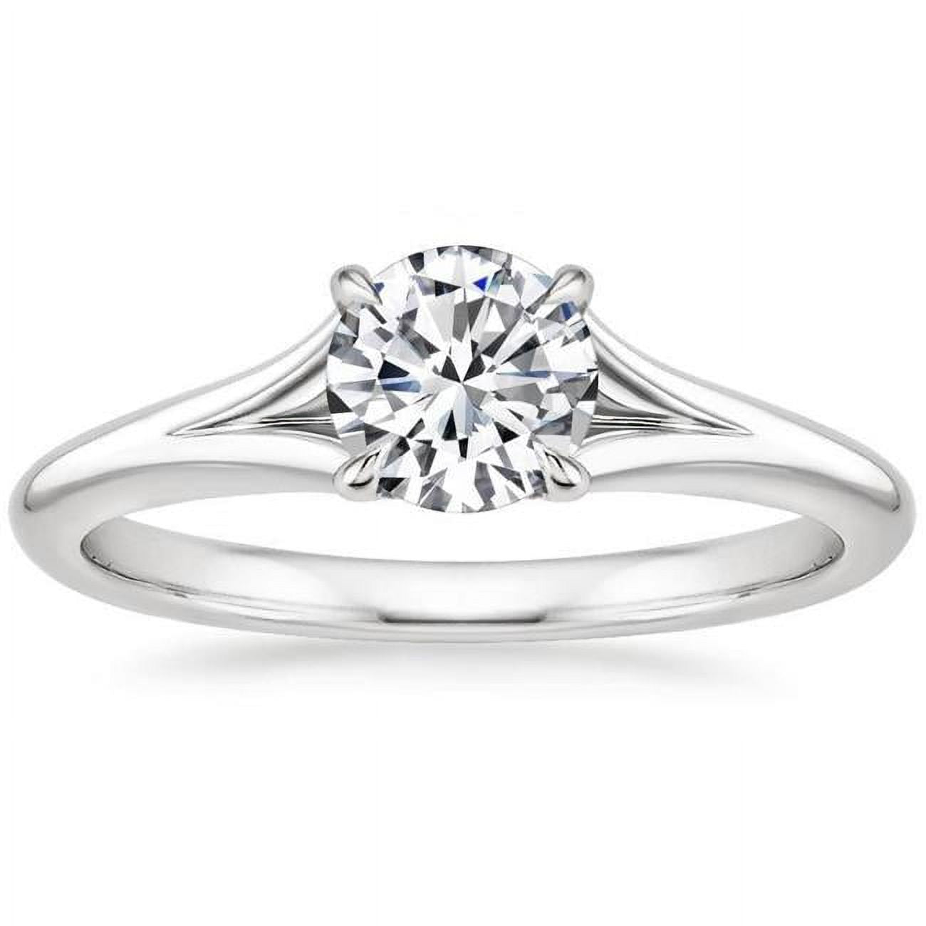 1.50 CT Diamond Solitaire Ring, 14K White Gold L481651