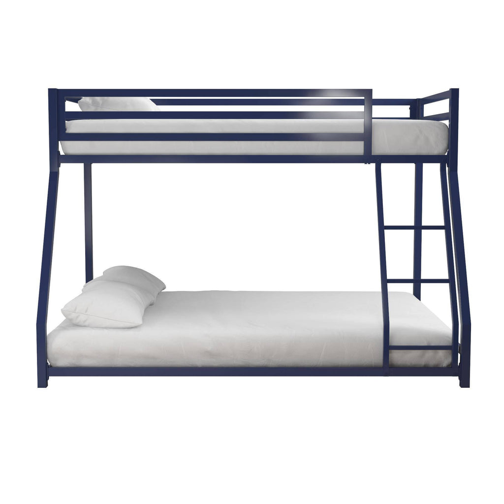 Twin/Full Metal Bunk Bed Blue D662722