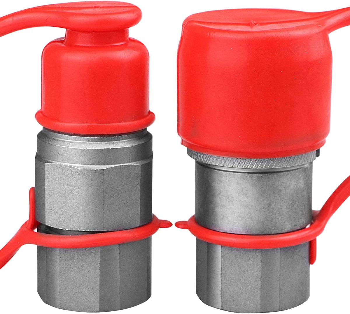 1/2 SAE Flat Face Hydraulic Quick Connect Couplers, ISO 16028, Pack of 2 X245