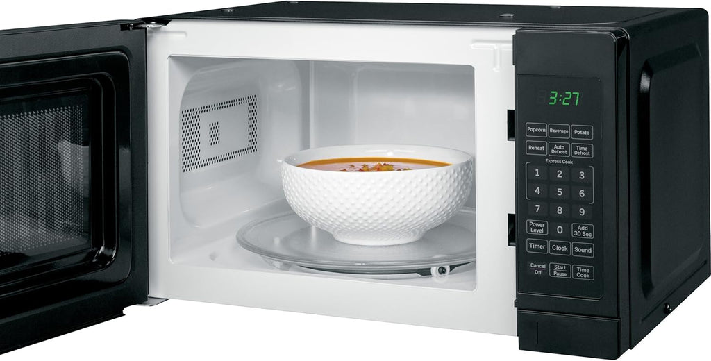 0.7 Cubic Feet 700 Watts Black Microwave Oven O1412