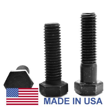 1 1/2 inch-6 x 5 inch Coarse Thread Grade 8 Hex Cap Screw Black Oxide Pk 11 F65959