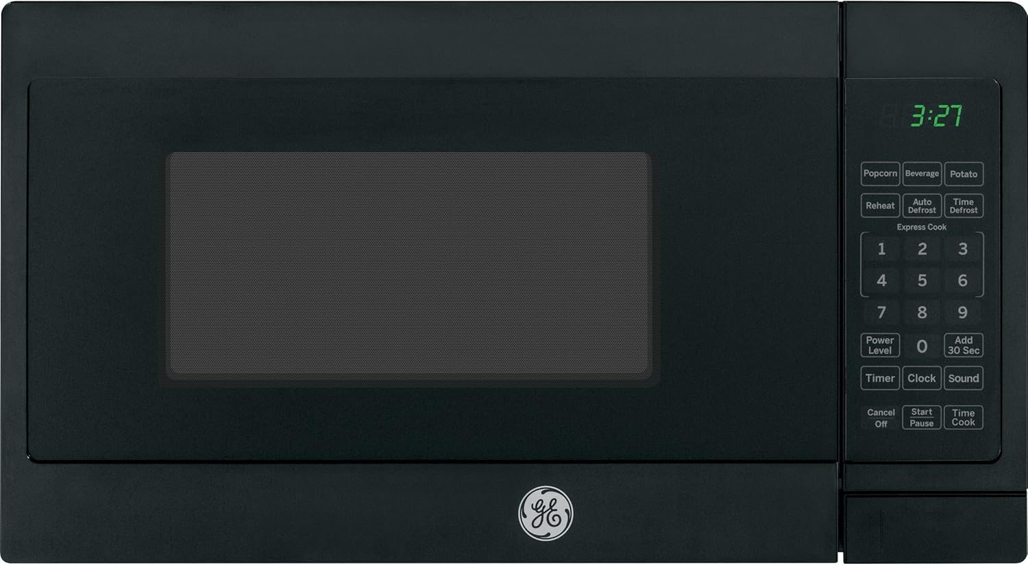 0.7 Cubic Feet 700 Watts Black Microwave Oven O1412