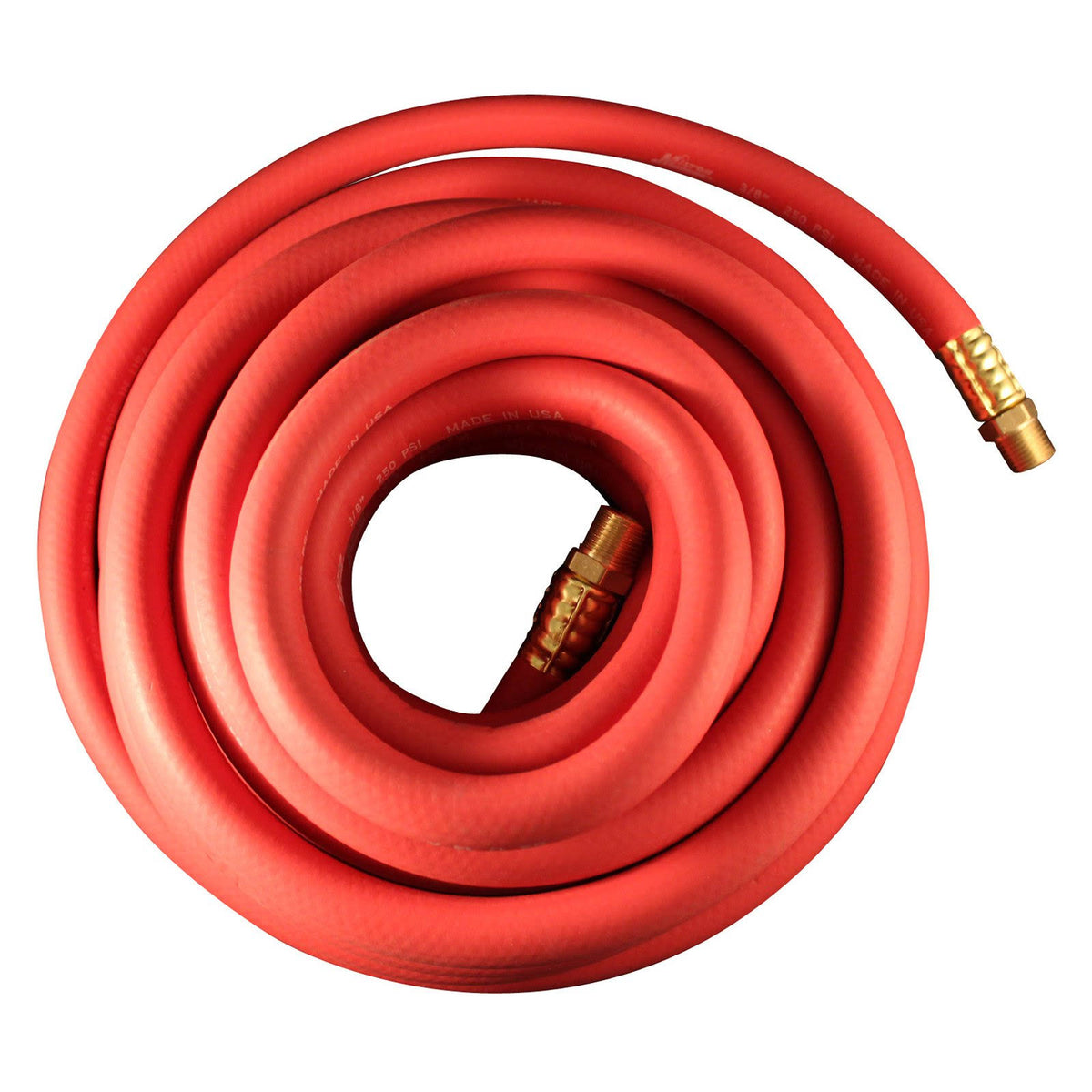100 Foot 1/4in ID EPDM Rubber Air Hose V8228