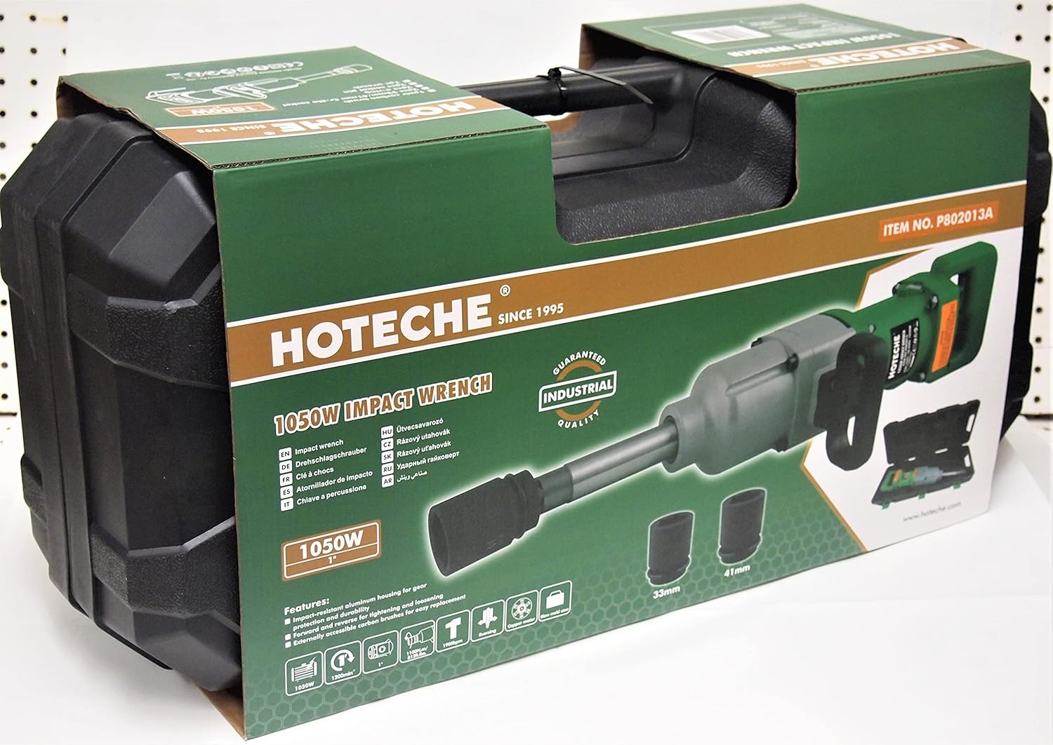 1 inch Electric Impact Wrench with Carry Case B14783