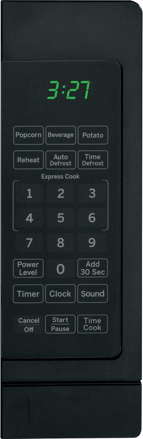 0.7 Cubic Feet 700 Watts Black Microwave Oven O1412
