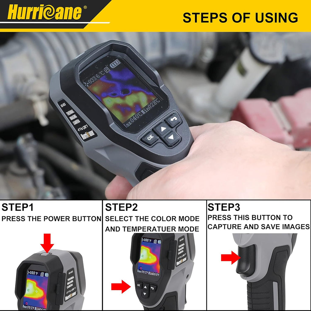 1.8 LCD Handheld Infrared Thermal Imaging Camera V3159