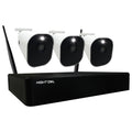 10-Channel NVR Security System with 3 Cameras Q8868