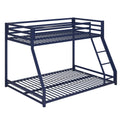 Twin/Full Metal Bunk Bed Blue D662722